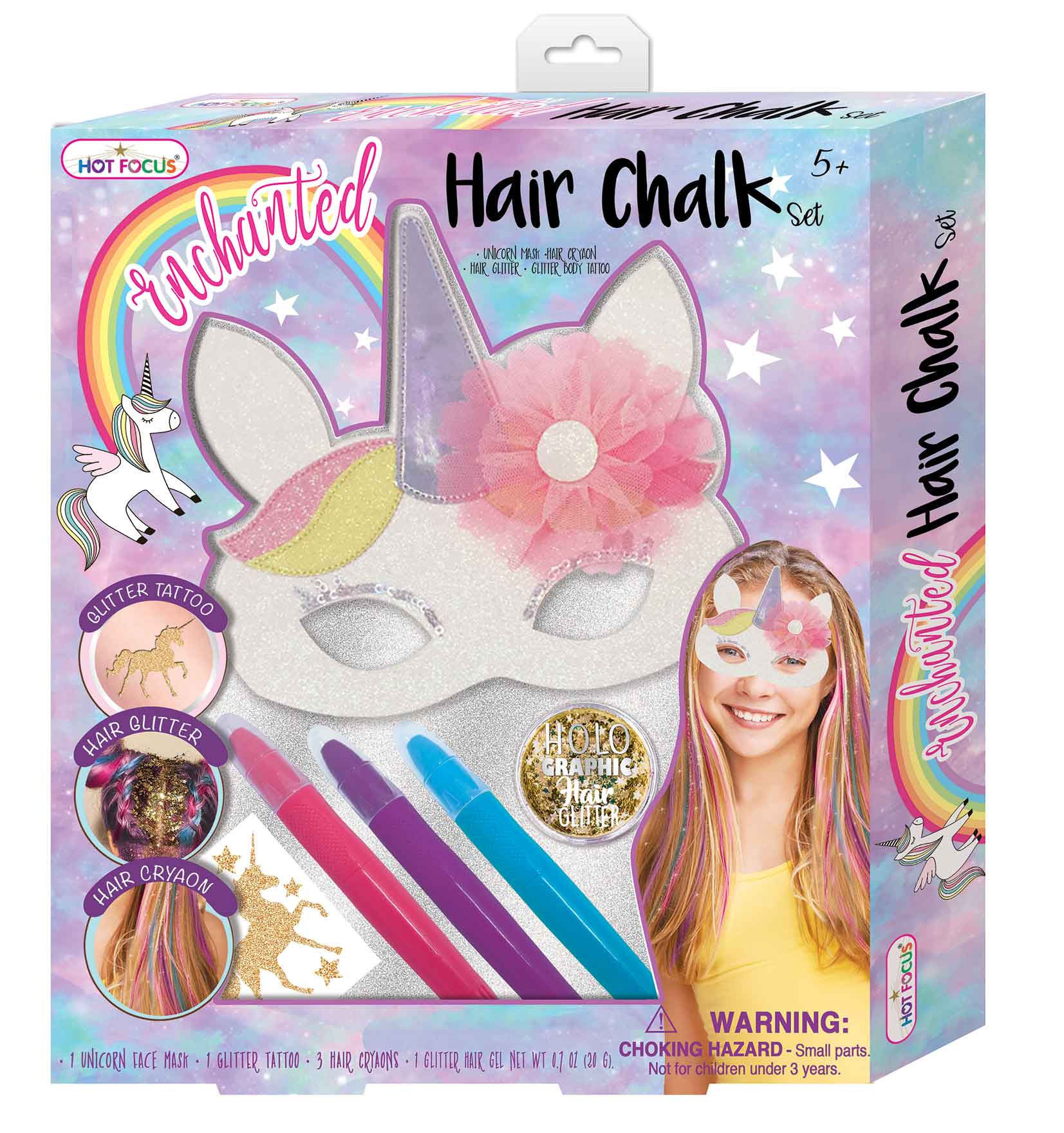Ilukomplekt Hair Chalk set